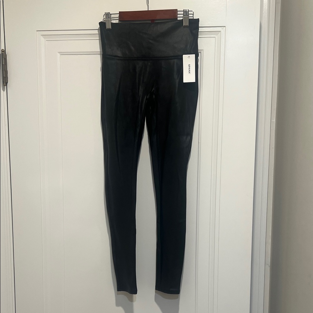 SPANX Faux Leather Leggings